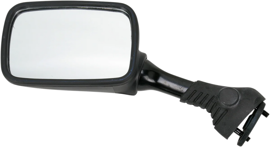Emgo Mirror - Side View - Rectangle - Black - Left - Side View