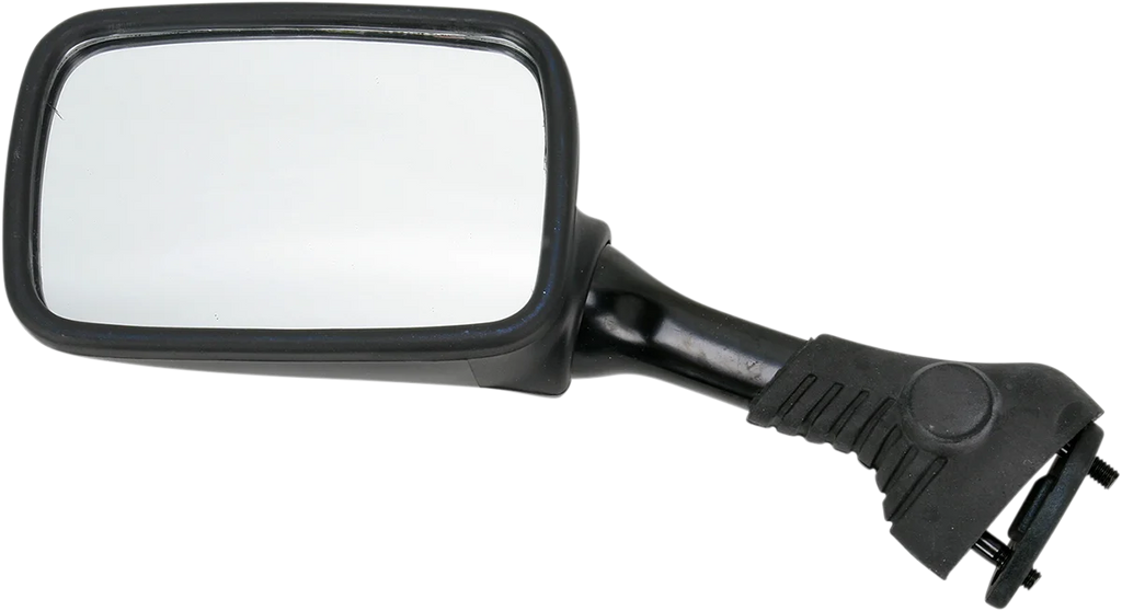 Emgo Mirror - Side View - Rectangle - Black - Left - Side View