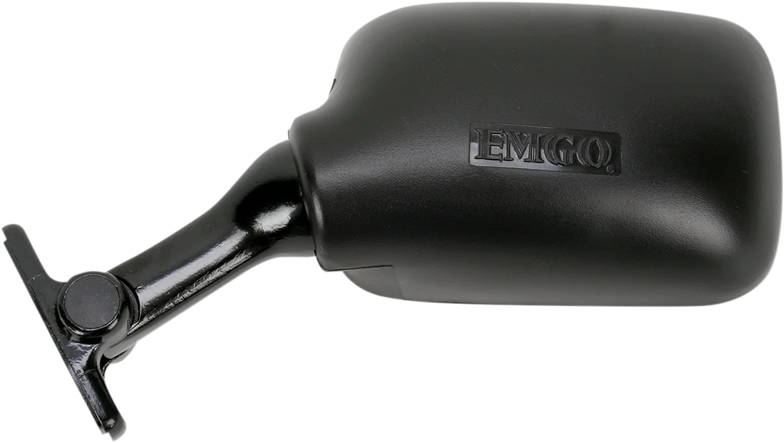 Emgo Mirror - Side View - Rectangle - Black - Left - Side View