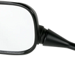 Load image into Gallery viewer, Emgo Mirror - Side View - Rectangle - Black - Left 20-35222 - Main Product View