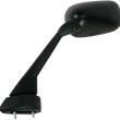 Load image into Gallery viewer, Emgo Mirror - Side View - Rectangle - Black - Left 20-37432 - Side View