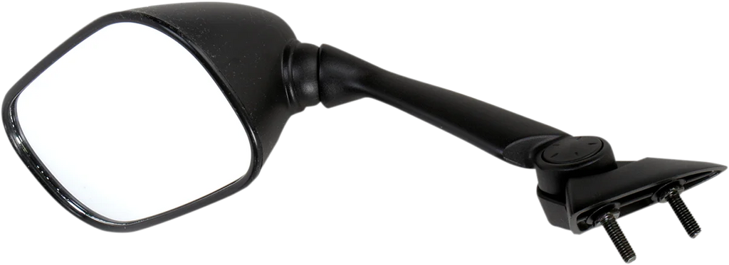 Emgo Mirror - Side View - Rectangle - Black - Left 20-37482 - Side View