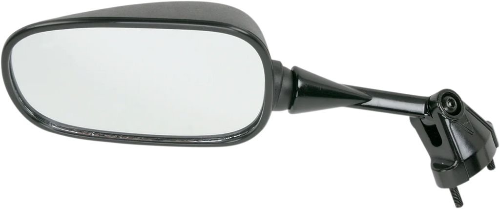 Emgo Mirror - Side View - Rectangle - Black - Left 20-43012 - Main Product View
