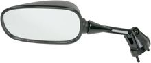 Load image into Gallery viewer, Emgo Mirror - Side View - Rectangle - Black - Left 20-43012 - Main Product View