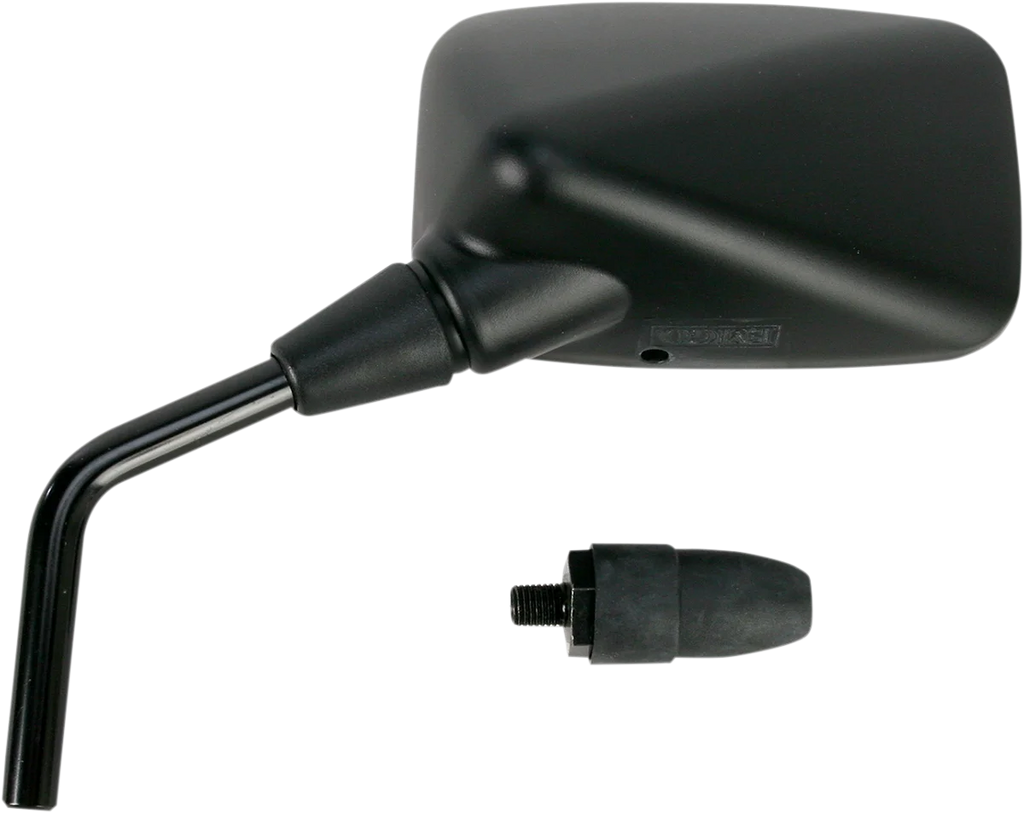 Emgo Mirror - Side View - Rectangle - Black - Left 20-43022 - Main Product View