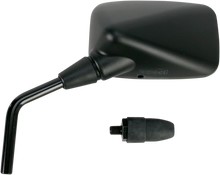 Load image into Gallery viewer, Emgo Mirror - Side View - Rectangle - Black - Left 20-43022 - Main Product View