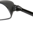 Load image into Gallery viewer, Emgo Mirror - Side View - Rectangle - Black - Left 20-43072 - Main Product View