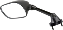 Load image into Gallery viewer, Emgo Mirror - Side View - Rectangle - Black - Left 20-43072 - Main Product View