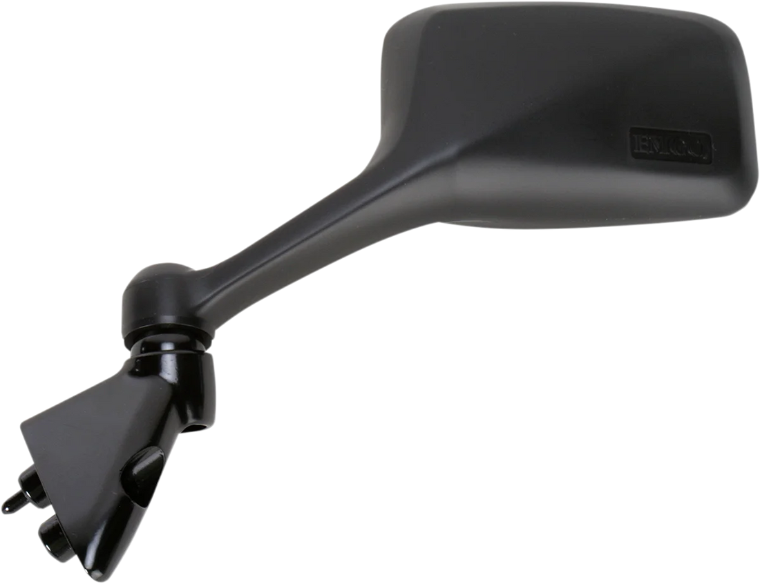 Emgo Mirror - Side View - Rectangle - Black - Left 20-43082 - Side View
