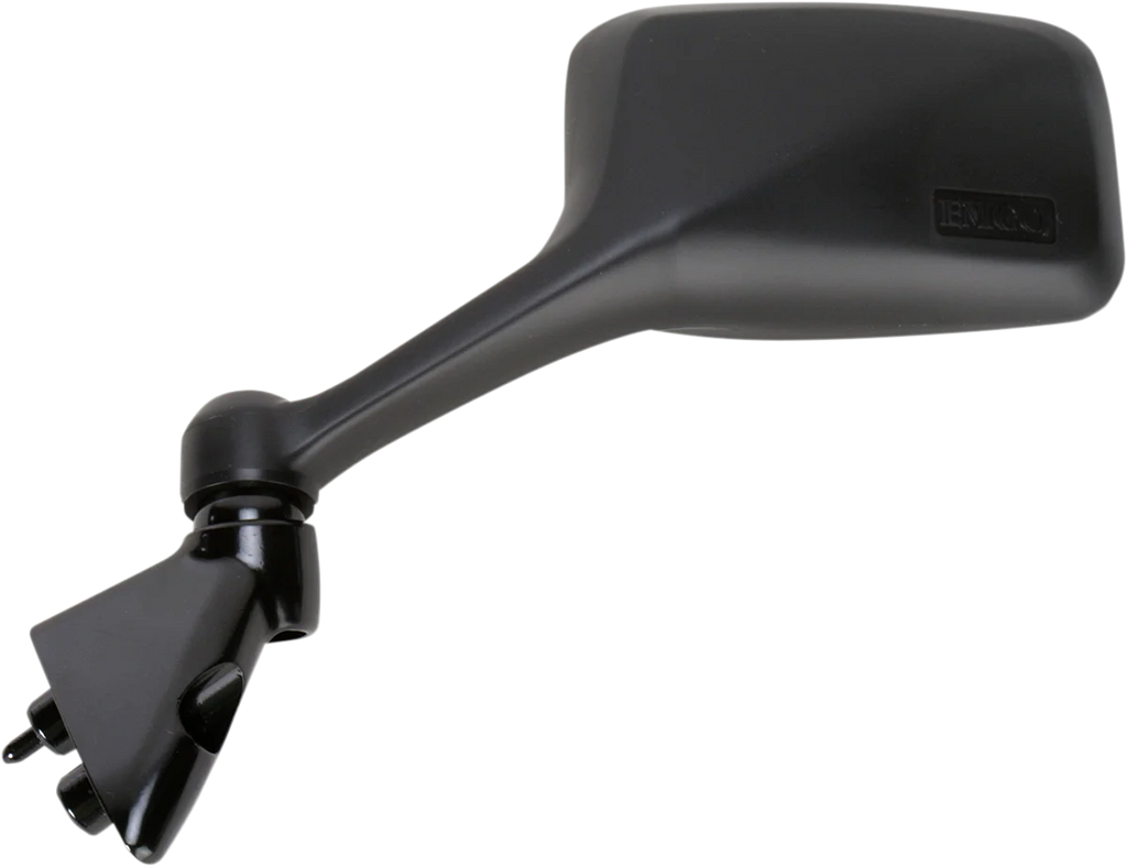 Emgo Mirror - Side View - Rectangle - Black - Left 20-43082 - Side View