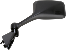 Load image into Gallery viewer, Emgo Mirror - Side View - Rectangle - Black - Left 20-43082 - Side View
