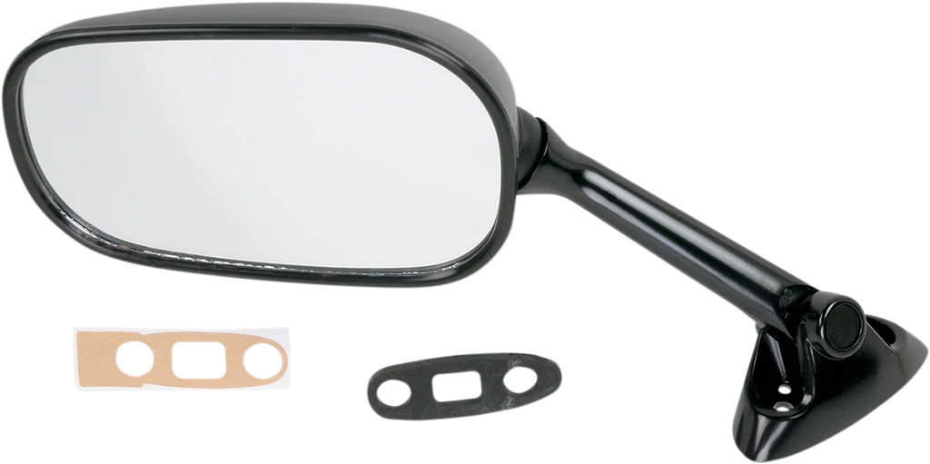 Emgo Mirror - Side View - Rectangle - Black - Left 20-69782 - Main Product View