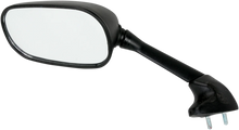Load image into Gallery viewer, Emgo Mirror - Side View - Rectangle - Black - Left 20-80502 - Main Product View