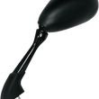 Load image into Gallery viewer, Emgo Mirror - Side View - Rectangle - Black - Left 20-80512 - Main Product View