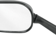 Load image into Gallery viewer, Emgo Mirror - Side View - Rectangle - Black - Left 20-80532 - Main Product View