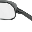 Load image into Gallery viewer, Emgo Mirror - Side View - Rectangle - Black - Left 20-80542 - Main Product View