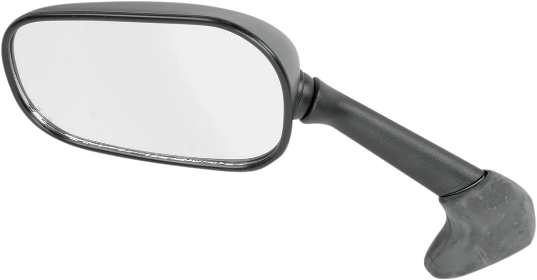Emgo Mirror - Side View - Rectangle - Black - Left 20-80552 - Back View