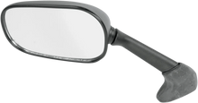 Load image into Gallery viewer, Emgo Mirror - Side View - Rectangle - Black - Left 20-80552 - Back View