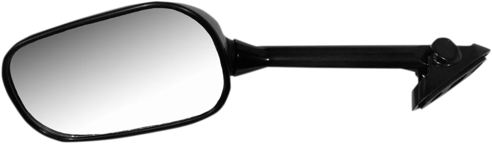 Emgo Mirror - Side View - Rectangle - Black - Left 20-97202 - Main Product View