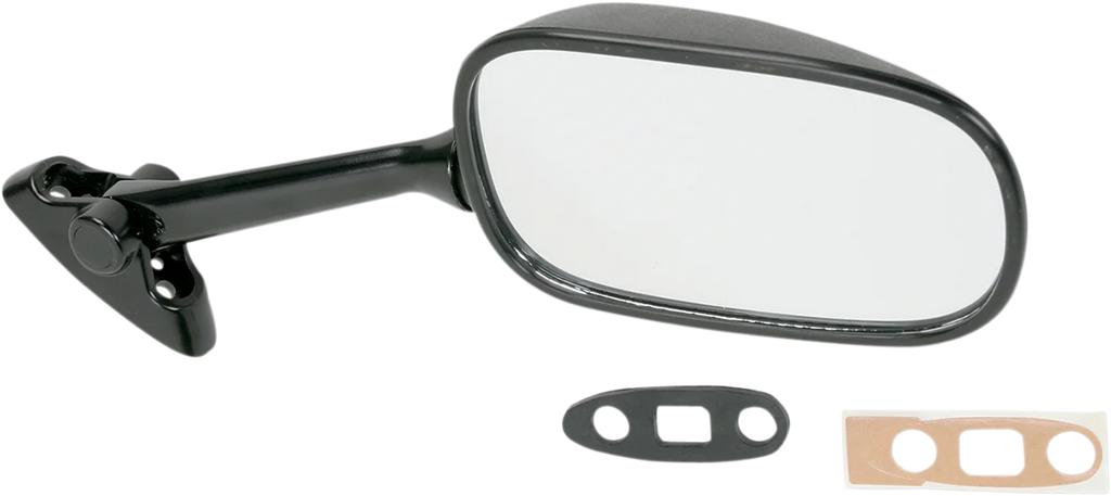 Emgo Mirror - Side View - Rectangle - Black - RIght 20-69771 - Main Product View