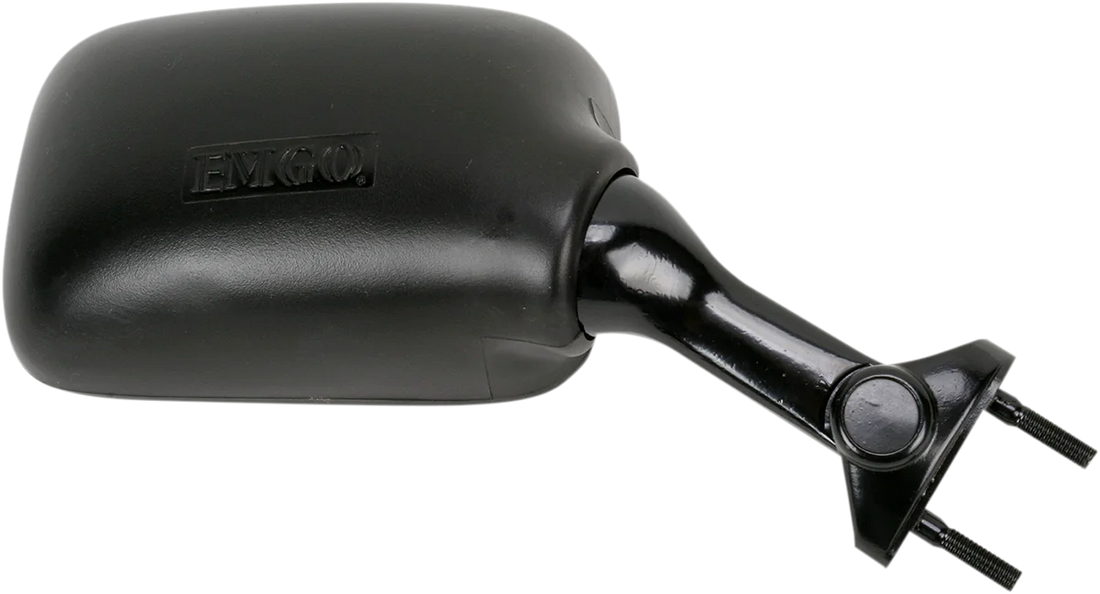 Emgo Mirror - Side View - Rectangle - Black - Right - Side View
