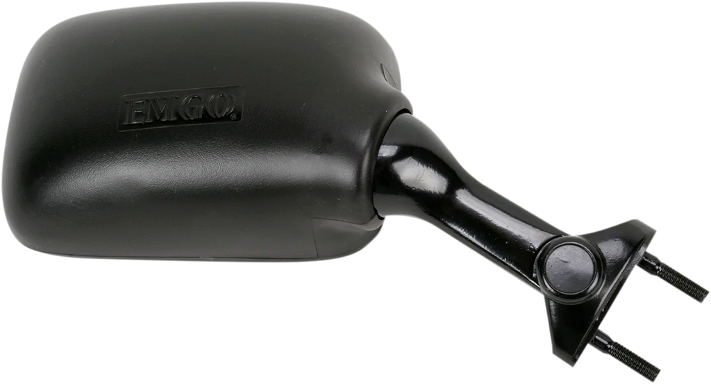 Emgo Mirror - Side View - Rectangle - Black - Right - Side View