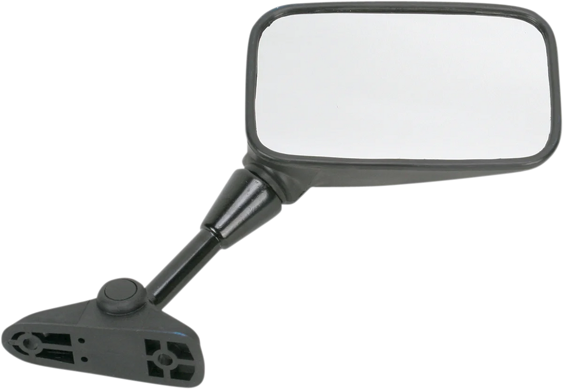 Emgo Mirror - Side View - Rectangle - Black - Right - Side View