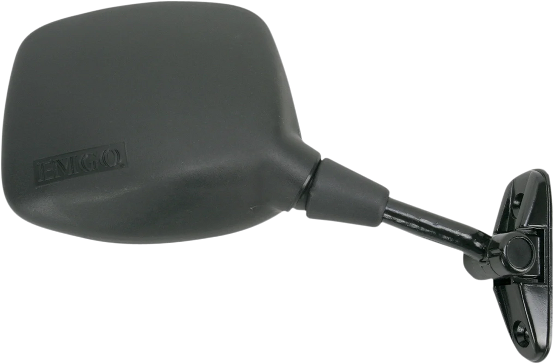 Emgo Mirror - Side View - Rectangle - Black - Right - Side View