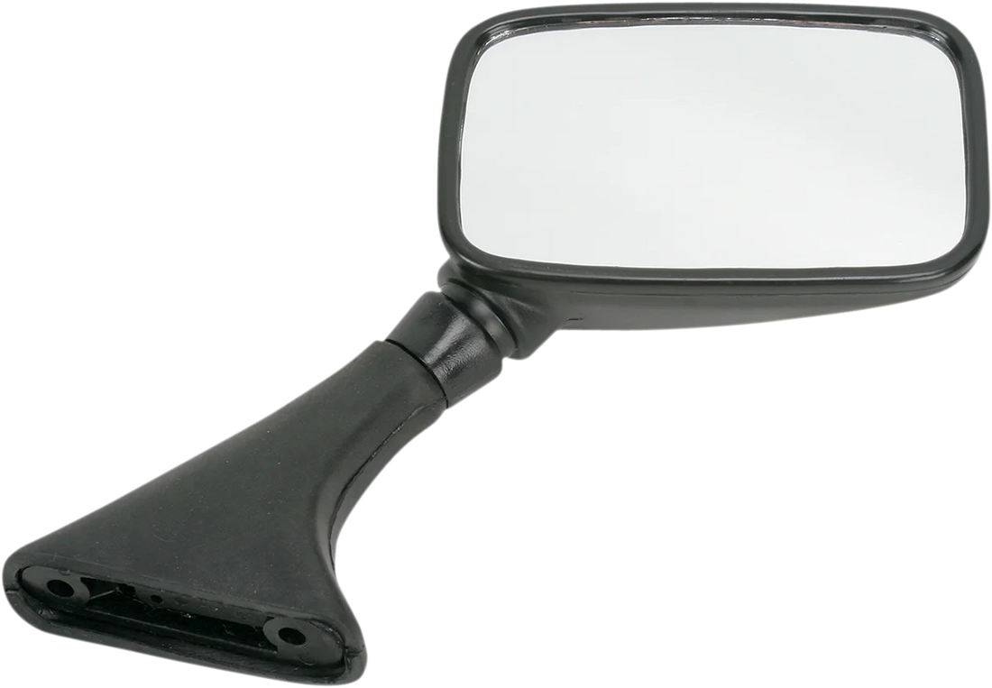 Emgo Mirror - Side View - Rectangle - Black - Right - Side View