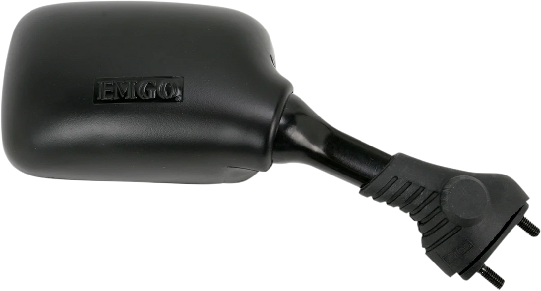 Emgo Mirror - Side View - Rectangle - Black - Right - Side View