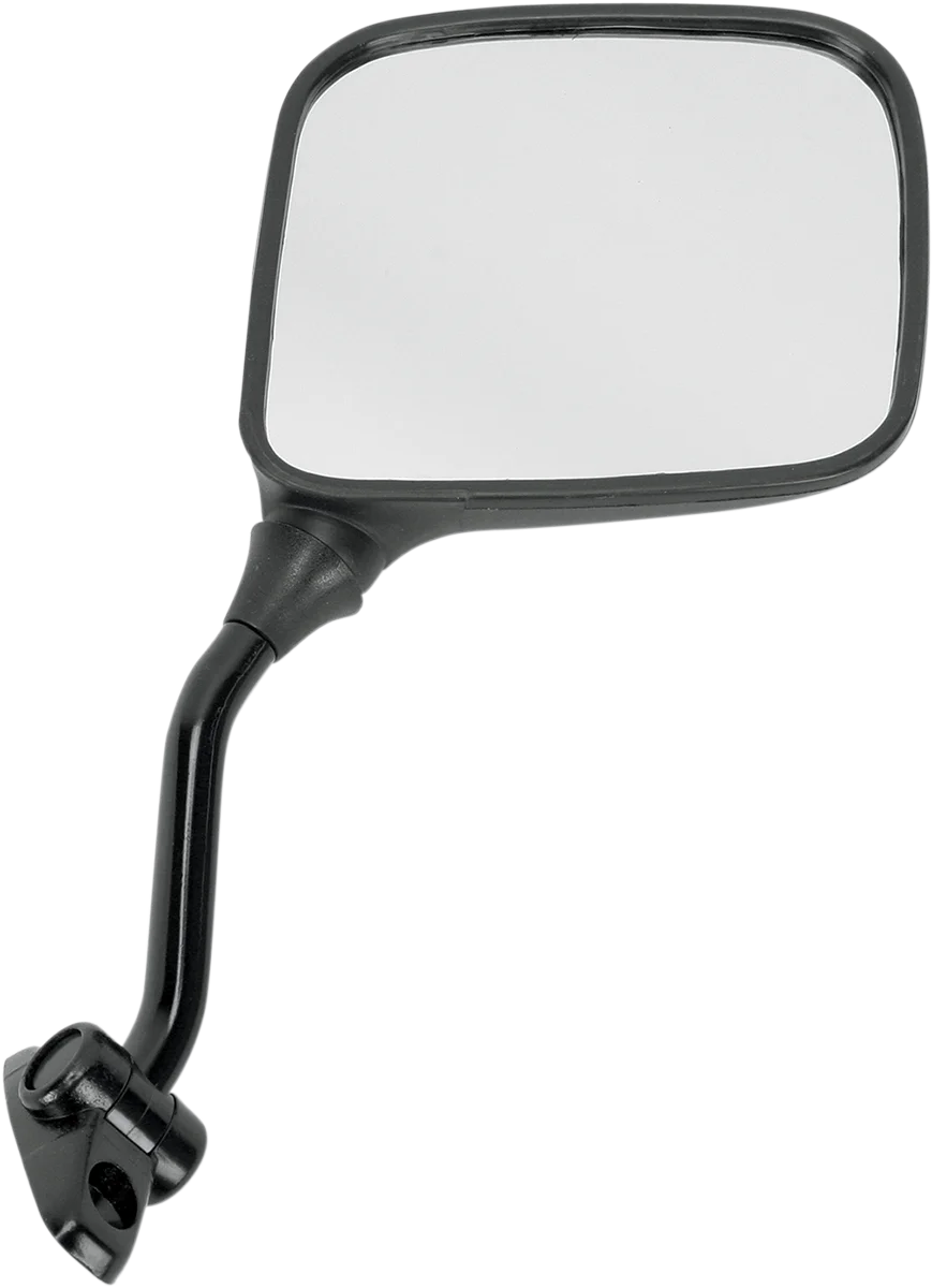 Emgo Mirror - Side View - Rectangle - Black - Right - Side View