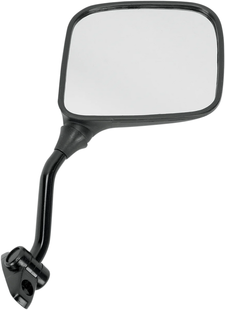Emgo Mirror - Side View - Rectangle - Black - Right - Side View