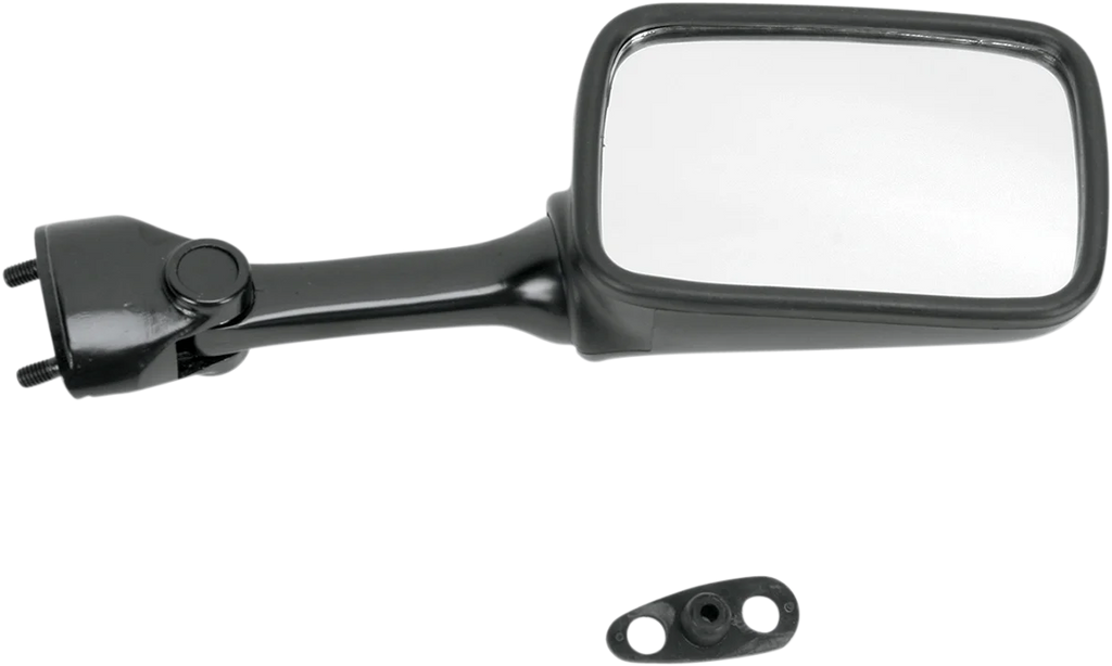 Emgo Mirror - Side View - Rectangle - Black - Right - Main Product View