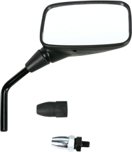 Load image into Gallery viewer, Emgo Mirror - Side View - Rectangle - Black - Right 20-43021 - Main Product View