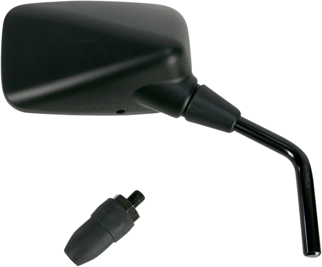 Emgo Mirror - Side View - Rectangle - Black - Right 20-43021 - Side View