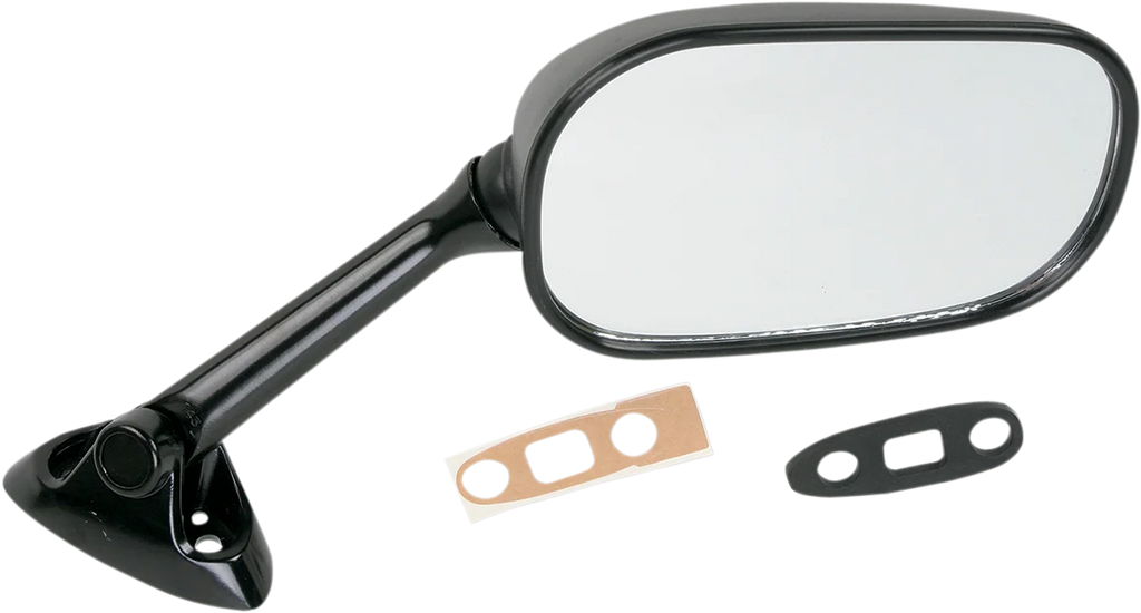 Emgo Mirror - Side View - Rectangle - Black - Right 20-69781 - Main Product View