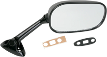 Load image into Gallery viewer, Emgo Mirror - Side View - Rectangle - Black - Right 20-69781 - Main Product View