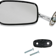 Load image into Gallery viewer, Emgo Mirror - Side View - Rectangle - Chrome - Left - Main Product View