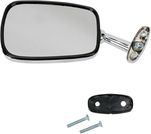 Load image into Gallery viewer, Emgo Mirror - Side View - Rectangle - Chrome - Left - Main Product View