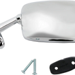 Load image into Gallery viewer, Emgo Mirror - Side View - Rectangle - Chrome - Left - Side View