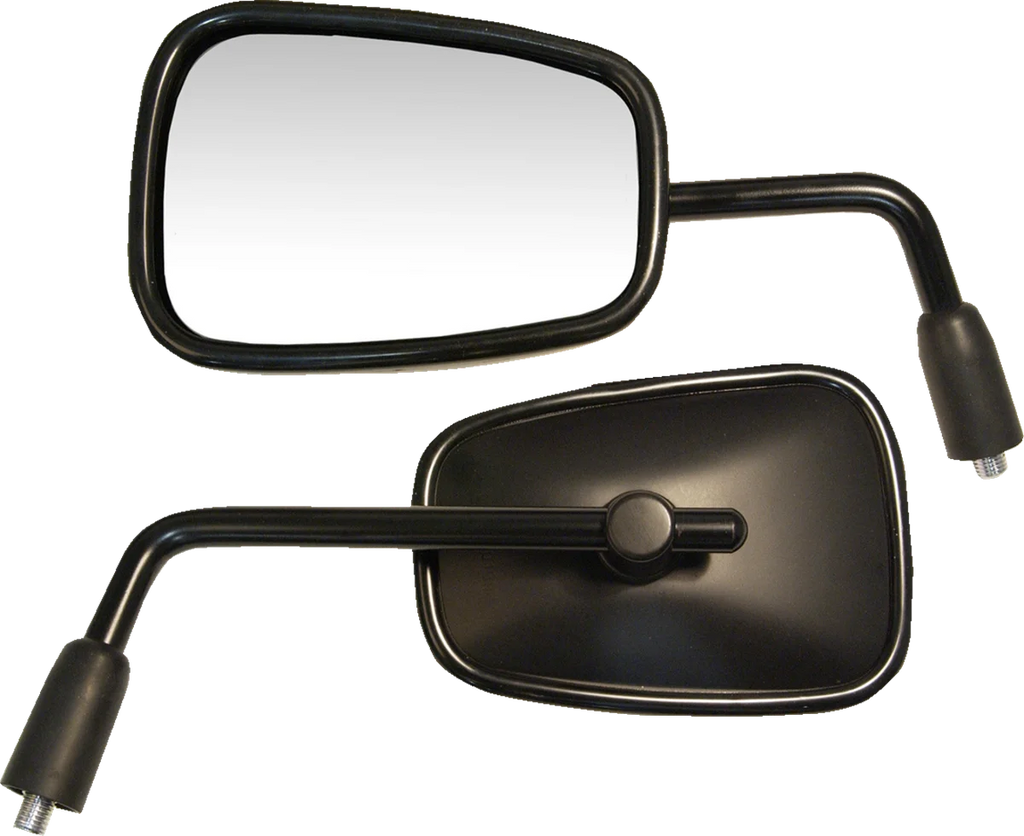 Emgo Mirror - Side View - Rectangular - Black - Right 20-29741 - Main Product View