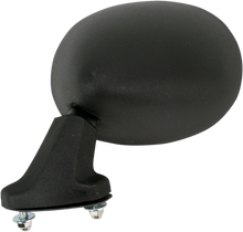 Load image into Gallery viewer, Emgo Mirror - Side View - Round - Black - Left - Main Product View