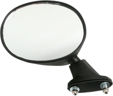 Load image into Gallery viewer, Emgo Mirror - Side View - Round - Black - Left - Side View