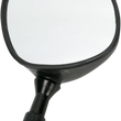 Load image into Gallery viewer, Emgo Mirror - Side View - Round - Black - Left - Back View