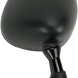 Load image into Gallery viewer, Emgo Mirror - Side View - Round - Black - Left - Installation View