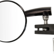 Load image into Gallery viewer, Emgo Mirror - Side View - Round - Black - Left 20-34042 - Main Product View