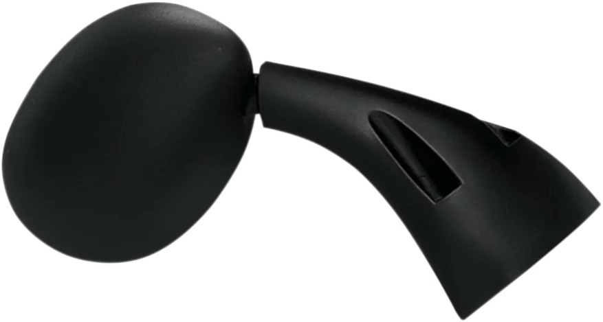 Emgo Mirror - Side View - Round - Black - Right - Main Product View