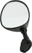 Load image into Gallery viewer, Emgo Mirror - Side View - Round - Black - Right - Main Product View