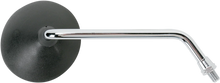 Load image into Gallery viewer, Emgo Mirror - Side View - Round - Black w/Chrome Stem - Right - Side View