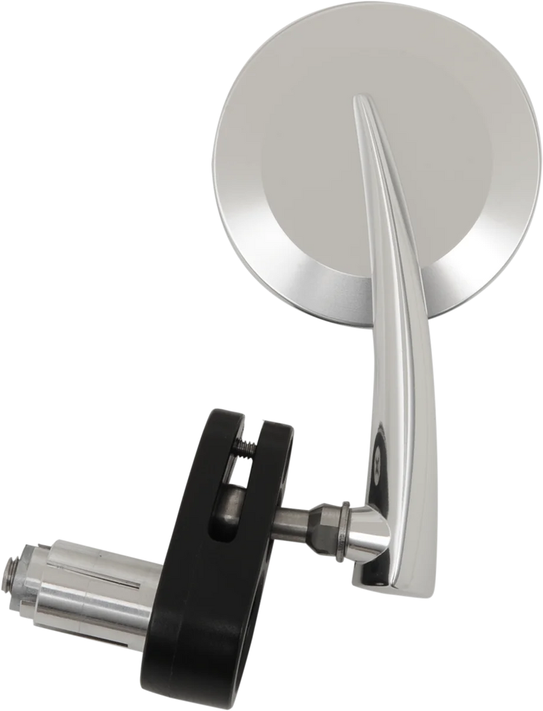 Emgo Mirror - Side View - Round - Polished - Left 20-34044 - Side View